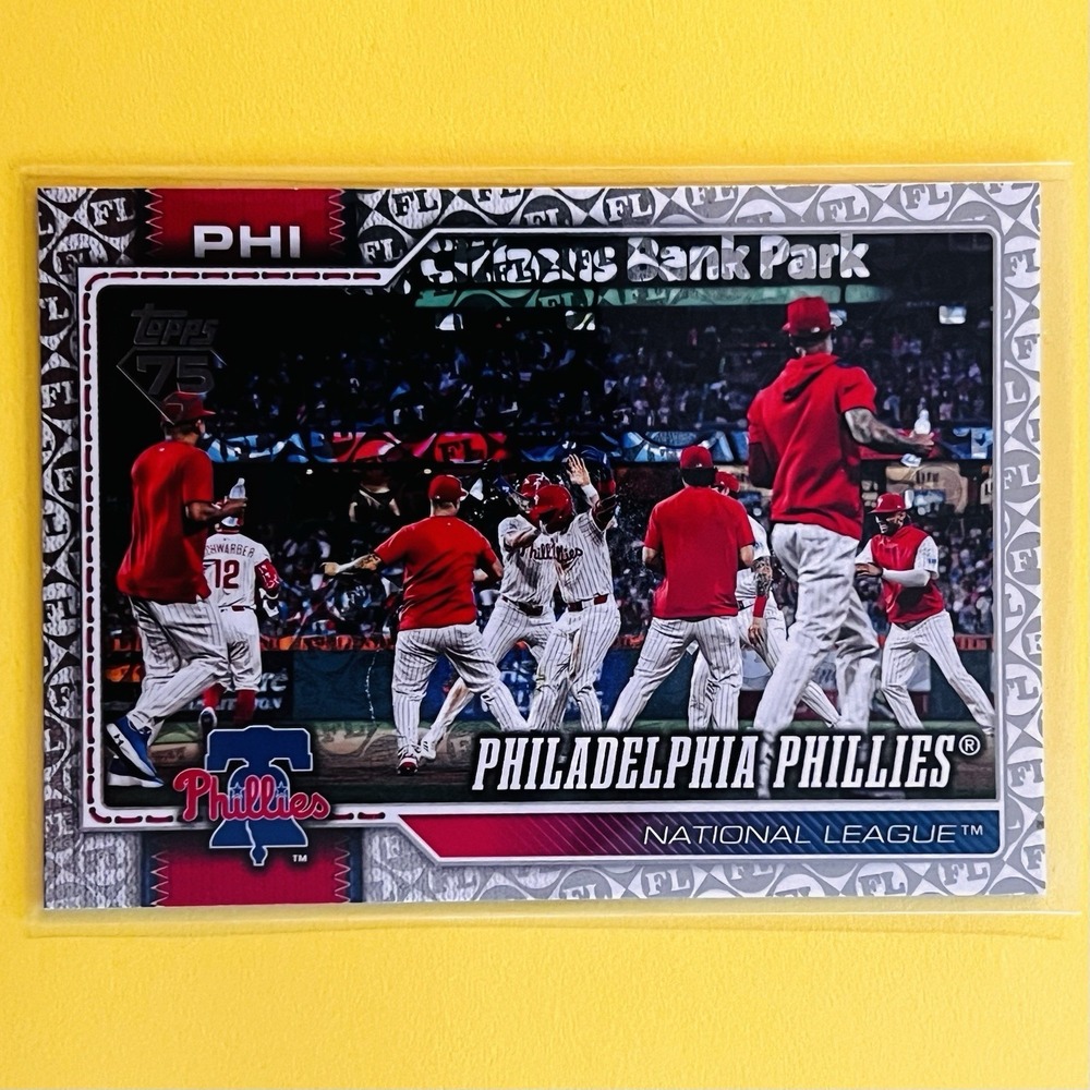 2026 Topps Series 1 Philadelphia Phillies #295 FL Spring Training Parallel